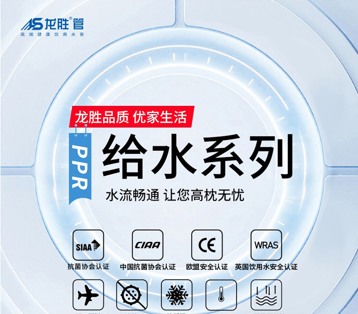 龍勝安居系列PPR水管